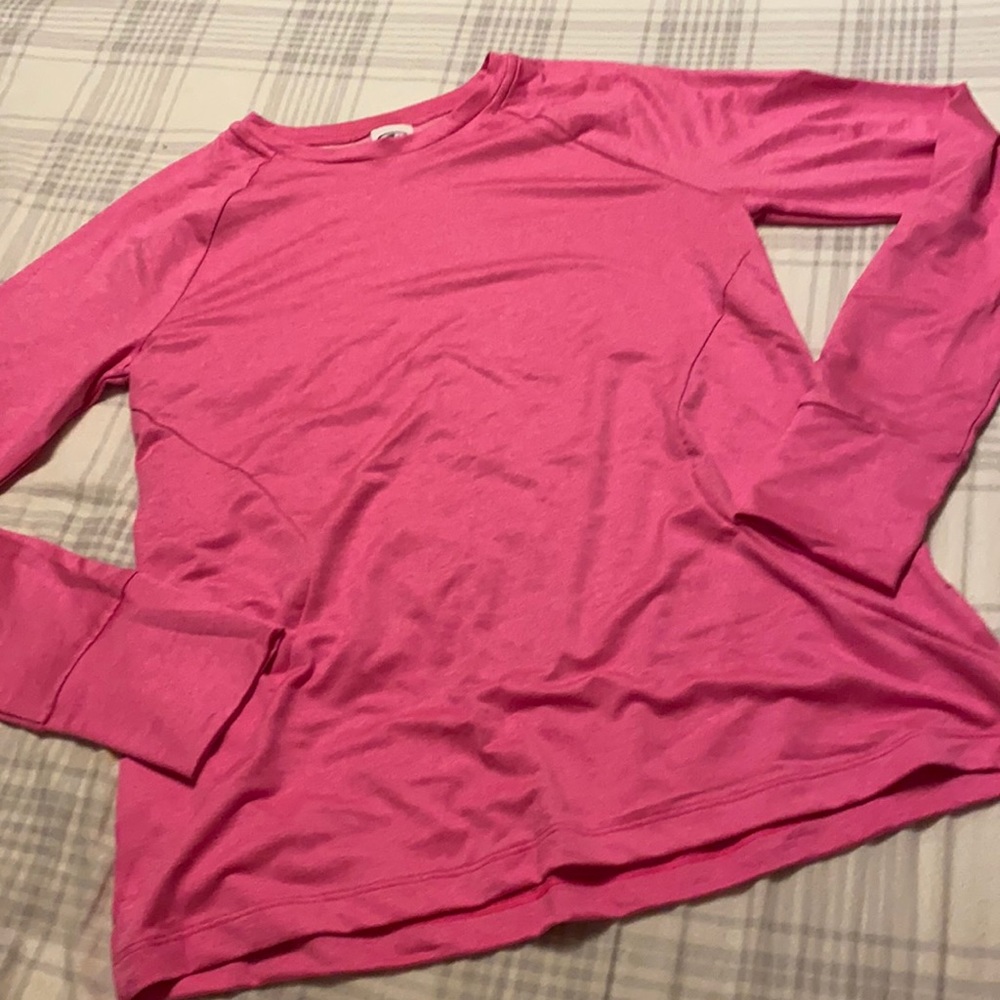 Althletic pink long sleeve